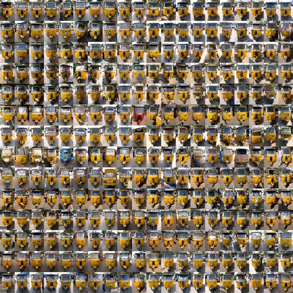 Auto Rickshaws Side hyderabad India