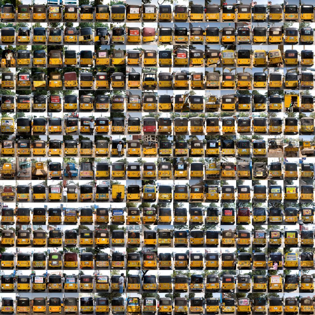 Auto Rickshaws Side hyderabad India