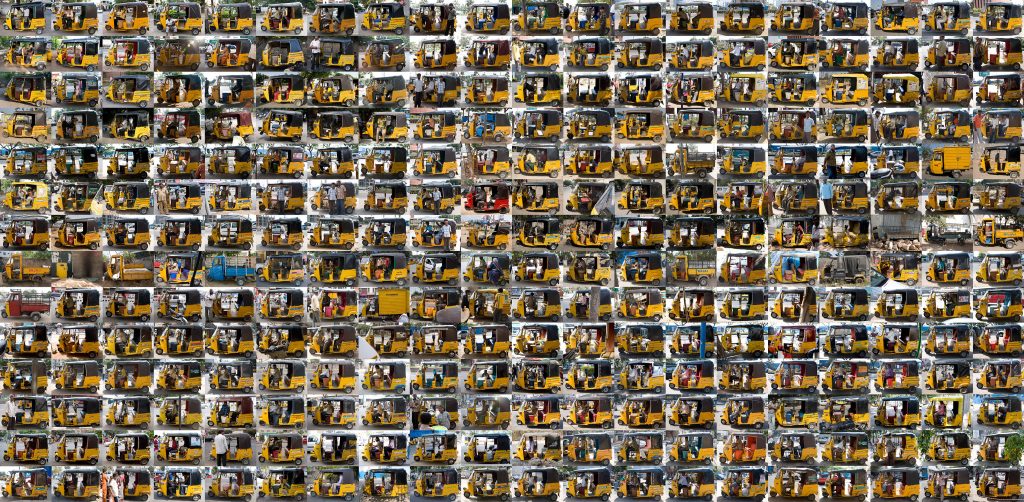 Auto Rickshaws Side hyderabad India